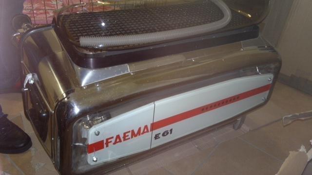 Koffiezetapparaat - Staal - Faema E61 Coffee Machine, Antiek en Kunst, Antiek | Wandborden en Tegels