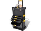 Veiling - Gereedschapstrolley 3-delig 46x27x82 cm, Nieuw
