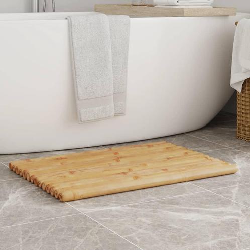 vidaXL Badmatten 2 st 70x50 cm bamboe, Huis en Inrichting, Badkamer | Badtextiel en Accessoires, Nieuw, Verzenden