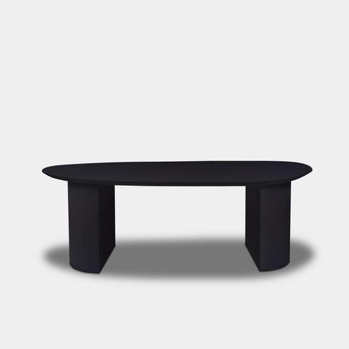Tafel organisch eikenhout  Half Rond  300x125, Huis en Inrichting, Tafels | Eettafels