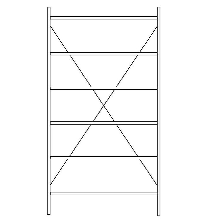 SSI Schafer R3000 Legbordstelling 2011x1300x500 5, Zakelijke goederen, Kantoor en Winkelinrichting | Magazijn, Stelling en Opslag
