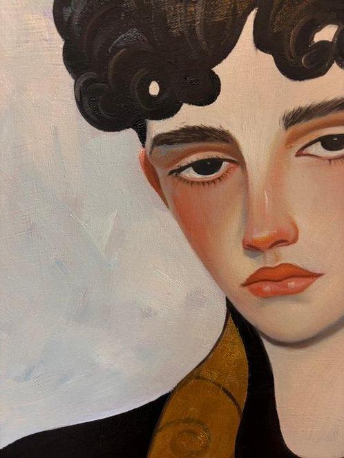 Enzo (XX) - Tête dans les nuages 12, Antiek en Kunst, Kunst | Schilderijen | Modern