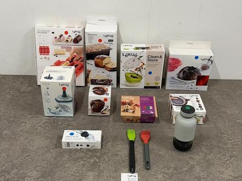 Veiling - Lékué bak- en spuitset 12-delig, Huis en Inrichting, Keuken | Keukenbenodigdheden, Nieuw