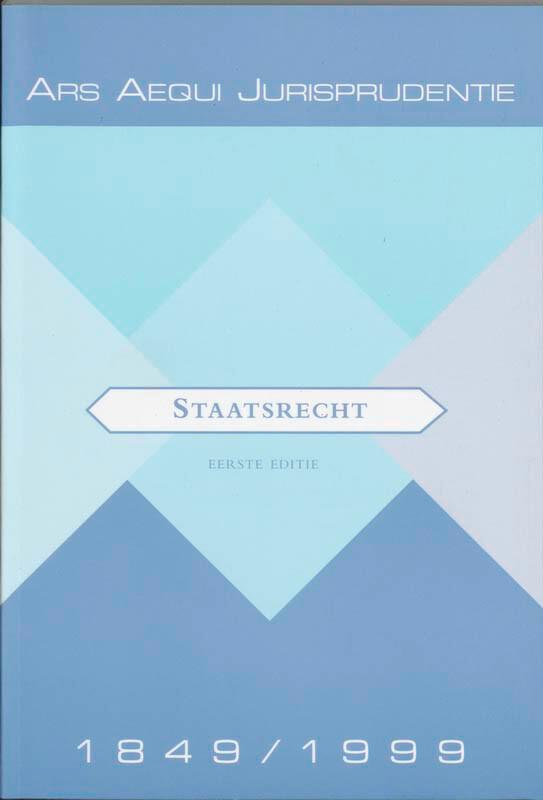 Staatsrecht Jurisprudentie 1849-1999 9789069163222, Livres, Science, Envoi