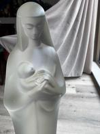 Stef Uiterwaal - Statue, Madonna Leerdam - 37 cm - Verre -