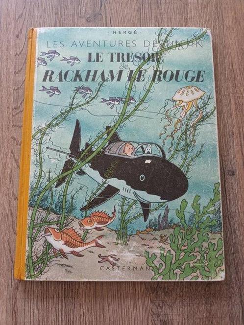 Tintin T12 - Le Trésor de Rackham Le Rouge (A24) - C - 1, Livres, BD