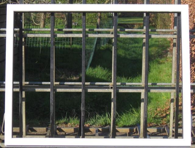 pvc raam , chassis , venster ,kozijn 187 x 145 wit, Doe-het-zelf en Bouw, Raamkozijnen en Schuifdeuren, Inclusief glas, Nieuw