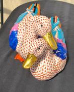 Herend - Beeldje - Large pair of Ducks Fishnet pattern -, Antiek en Kunst