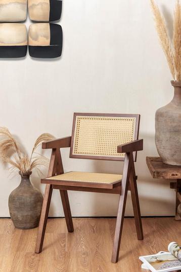 design stoelen - Jeanneret -  wabi-sabi stijl - hout beschikbaar voor biedingen