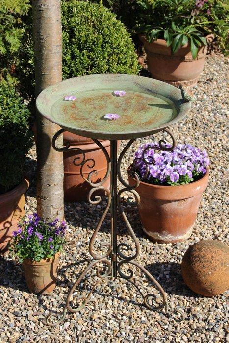 Style antique Vasque pour oiseaux - Fer forgé, Antiek en Kunst, Curiosa en Brocante