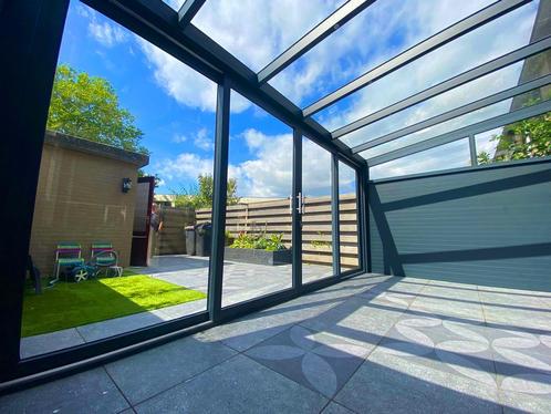 Veranda, carport, glazen schuifwand !! actie GRATIS montage, Tuin en Terras, Overkappingen, Nieuw, Veranda