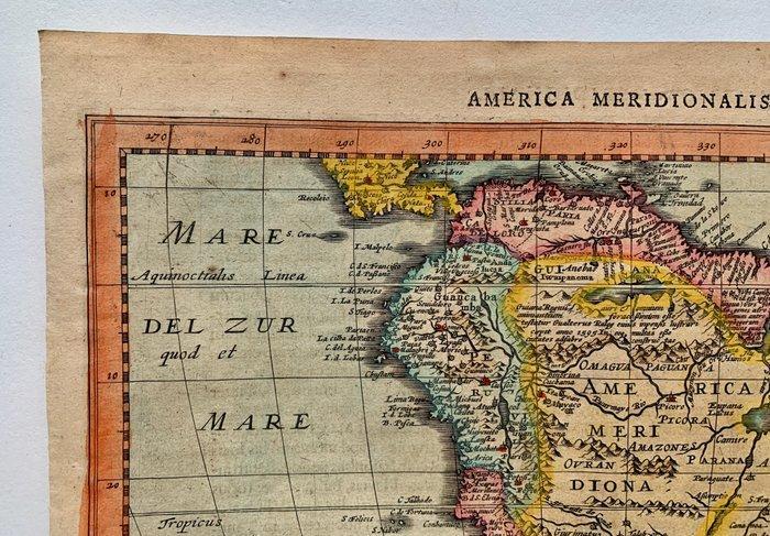 Amérique du Sud - Amérique du Sud; G. Mercator/ J. Hondius/, Boeken, Atlassen en Landkaarten
