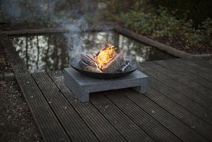 Architectonisch ornament - 2020+ - Firebowl granito tafel, Antiek en Kunst, Curiosa en Brocante