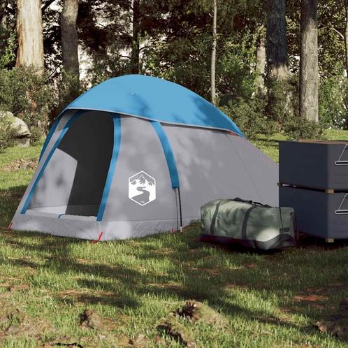 vidaXL Koepeltent 1-persoons waterdicht blauw, Caravans en Kamperen, Tenten, Nieuw, Verzenden