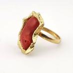 Koraal - Zilver - Ring - Italiaans vakmanschap, Nieuw