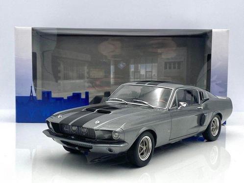 Solido - 1:18 - Shelby GT500 1969 - Rayures grises + noires, Hobby & Loisirs créatifs, Voitures miniatures | 1:5 à 1:12