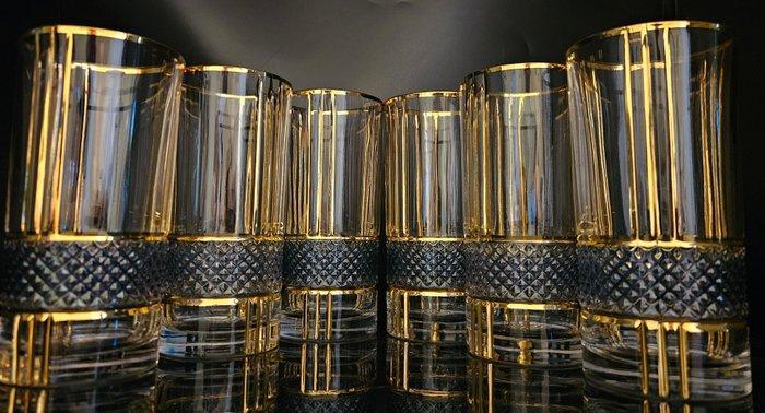 ISMIE LUX - Drinkservies (6) - superieure Long Drink-juwelen, Antiek en Kunst, Antiek | Meubels | Tafels