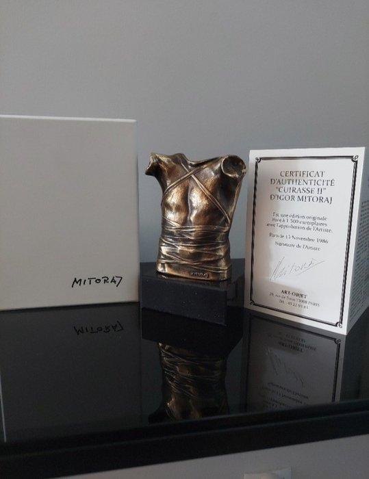 Igor Mitoraj (1944-2014) - sculptuur, Cuirasse II - 13.5 cm, Antiek en Kunst, Antiek | Overige Antiek