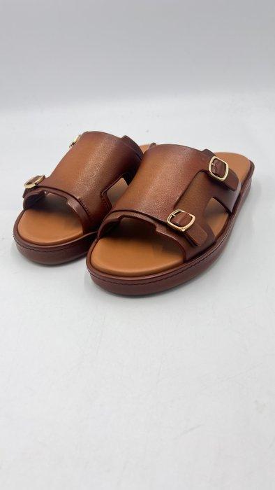 Santoni - Platte sandalen - Maat: EU 40 - Nieuw in doos, Kleding | Heren, Schoenen