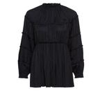 Marc Aurel • zwarte blouse met ruches • 36, Kleding | Dames, Blouses en Tunieken, Marc Aurel, Verzenden, Zwart, Nieuw