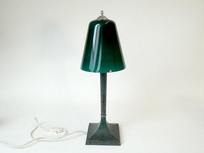 Tafellamp - Bakeliet, Glas, Antiek en Kunst, Curiosa en Brocante