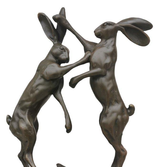 Beeldje - Brons, Marmer, Antiek en Kunst, Curiosa en Brocante