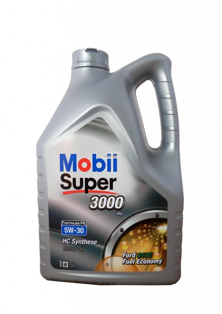 Mobil Super 3000 Formula FE 5W30 5 Liter, Auto diversen, Onderhoudsmiddelen, Ophalen of Verzenden