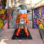 Orima Pop Art - DONALD Duck Street Art effet feu « Just Duck