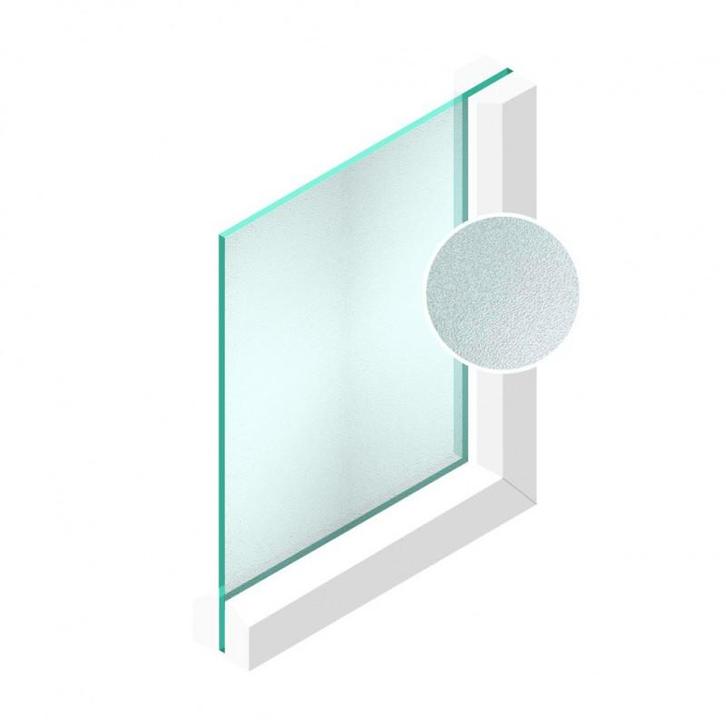 Spoedglas Crepi blank 4 mm, Doe-het-zelf en Bouw, Glas en Ramen, Nieuw, Verzenden