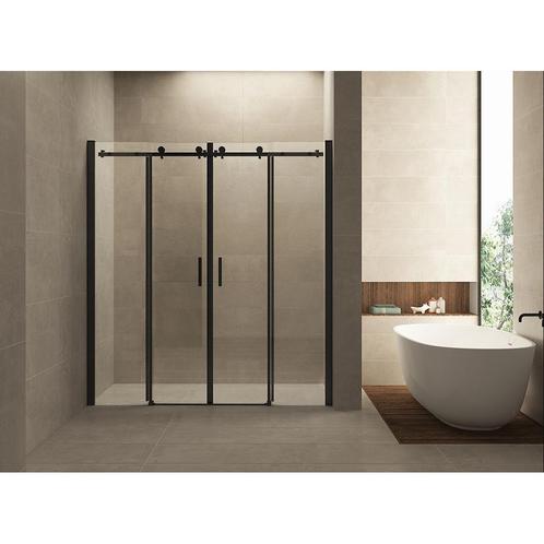 Wiesbaden Douchedeur | Schuifbaar 4-Delig | 180x200cm | 8mm, Doe-het-zelf en Bouw, Sanitair, Douche, Nieuw, Ophalen of Verzenden