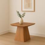 Salontafel Mangohout Salontafel Mick Vierkant 60x60 cm, Huis en Inrichting, Tafels | Salontafels, Verzenden, Vierkant, Nieuw, Industriële meubels