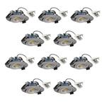 Spots inbouw Liv Inbouwspot Brushed 10 stuks, Verzenden