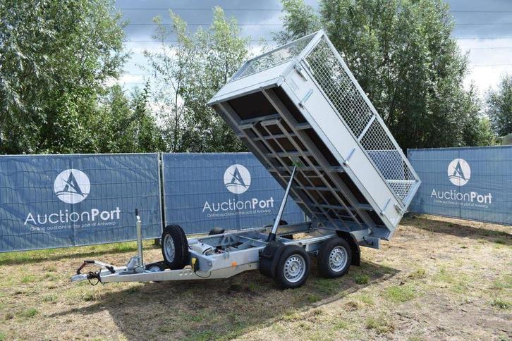 Veiling: Aanhangwagen Kipper BW Trailers 2700kg 330x180cm Ni, Auto's, Vrachtwagens, Ophalen