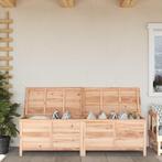 vidaXL Tuinbox 198,5x50x56,5 cm massief vurenhout, Tuin en Terras, Verzenden, Nieuw