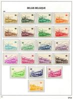 Belgique 1959/1987 - Collection de chemins de fer - ex TR, Gestempeld