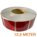 Reflecterende tape gesegmenteerd ECE R104 ROOD 12,5 meter, Ophalen of Verzenden, Nieuw
