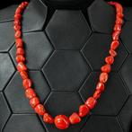 Mediterranean rode koraalketting. Luxury Jewel - Corallium, Verzamelen