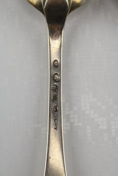 Cuillère (3) - Argent - XVIIIe siècle - Belgique, Antiek en Kunst, Antiek | Zilver en Goud