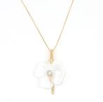 Zonder Minimumprijs - Ketting met hanger - 18 karaat Geel
