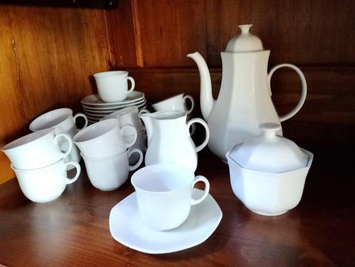 Schirnding Bavaria - Ontbijtservies (12) - Parian ware, Antiek en Kunst, Antiek | Meubels | Tafels