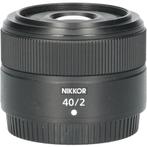 Tweedehands Nikon Z 40mm f/2.0 CM6396, Ophalen of Verzenden, Gebruikt, Overige typen