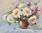 Nadia Levicka (XX-XXI) - Bouquet of white peonies