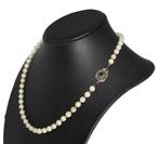 ART - Collier avec pendentif - 18 carats Or jaune Saphir -