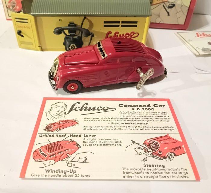 Schuco - Garage box set met Kommander 2000 - Opwindbare, Antiek en Kunst, Antiek | Speelgoed