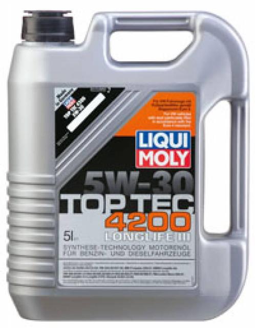 Liqui Moly 5W30 4200 TopTec 5L, Autos : Divers, Produits d'entretien, Enlèvement ou Envoi