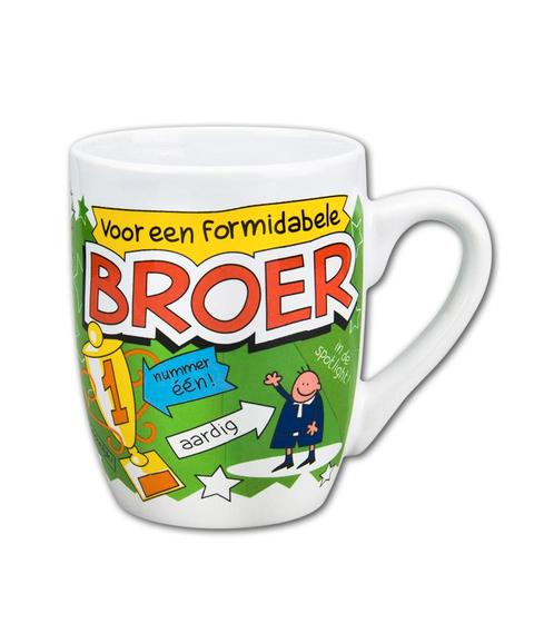 Mok Broer 12cm, Maison & Meubles, Cuisine | Vaisselle, Envoi