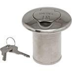 Dekvuldop Diesel met Slot 50mm Rvs, Watersport en Boten, Ophalen of Verzenden, Nieuw