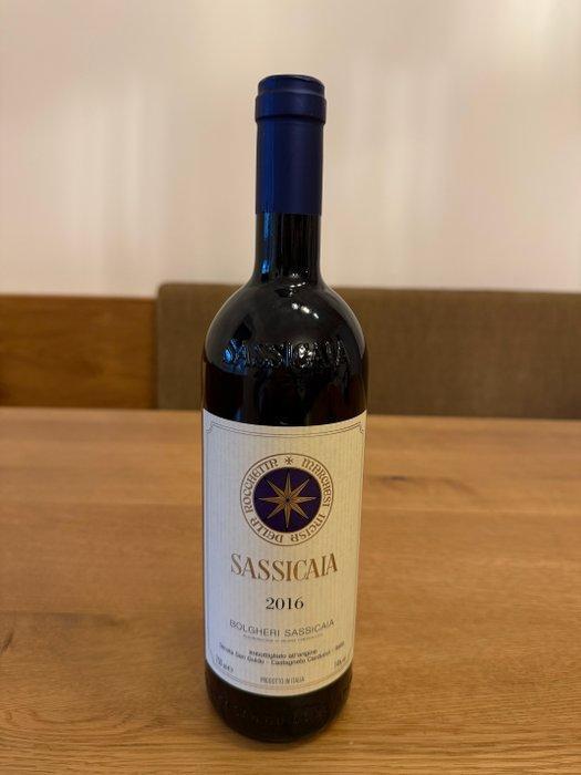 2016 Tenuta San Guido, Sassicaia - Bolgheri DOC - 1 Fles, Verzamelen, Wijnen