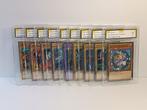 Konami - 9 Card - Yu-Gi-Oh! - 9 Mixed graded cards! Yugioh), Nieuw