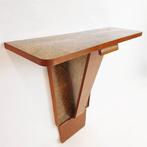 Wandtafel - Hout - Art Deco Italiaanse console, Antiek en Kunst